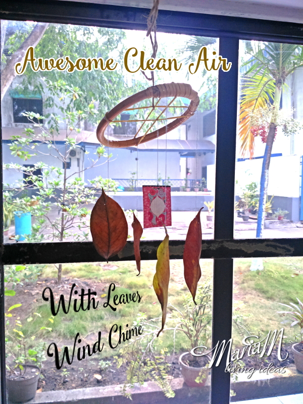 Awesome Clean Air With Leaves Wind Chime 1